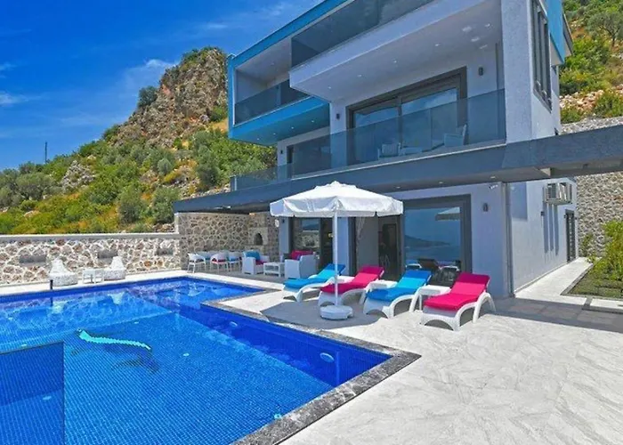 Villa 3 Bedroom Luxury With Seaviews Kalkan